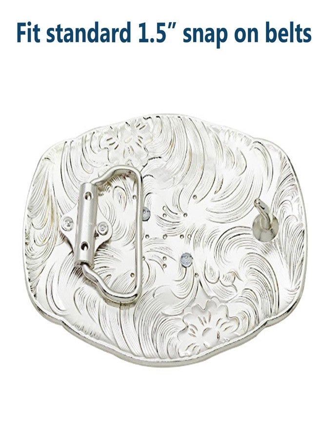 Seternaly Initial Belt Buckle Cowboy/Cowgirl Rodeo Large Golden Belt Buckle with Letter K for Men Women Boys - Image 3